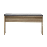 NNEDSZ Dining Bench NATU Upholstery Seat Stool Chair Cushion Kitchen Furniture Oak 90cm