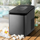 NNEDSZ 2.2L Ice Maker 12KG Portable Ice Makers Cube Tray Bar Home Countertop