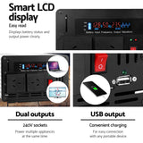 NNEDSZ 3300W Puresine Wave DC-AC Power Inverter