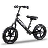 NNEDSZ Kids Balance Bike Ride On Toys Push Bicycle Wheels Toddler Baby 12 Bikes Black