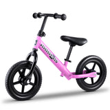 NNEDSZ Kids Balance Bike Ride On Toys Push Bicycle Wheels Toddler Baby 12 Bikes Pink