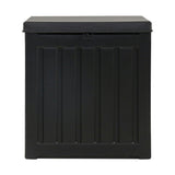 NNEDSZ 80L Outdoor Storage Box Waterproof Container Indoor Garden Toy Tool Shed