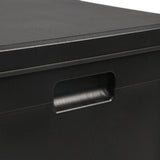 NNEDSZ 80L Outdoor Storage Box Waterproof Container Indoor Garden Toy Tool Shed