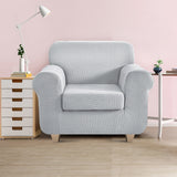 NNEDSZ 2-piece Sofa Cover Elastic Stretch Couch Covers Protector 1 Steater Grey