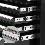 NNEDSZ 9 Drawer Mechanic Tool Box Storage - Black