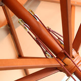 NNEDSZ 2.7M Outdoor Pole Umbrella Cantilever Stand Garden Umbrellas Patio Beige