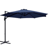 NNEDSZ 3M Roma Outdoor Furniture Garden Umbrella 360 Degree Navy