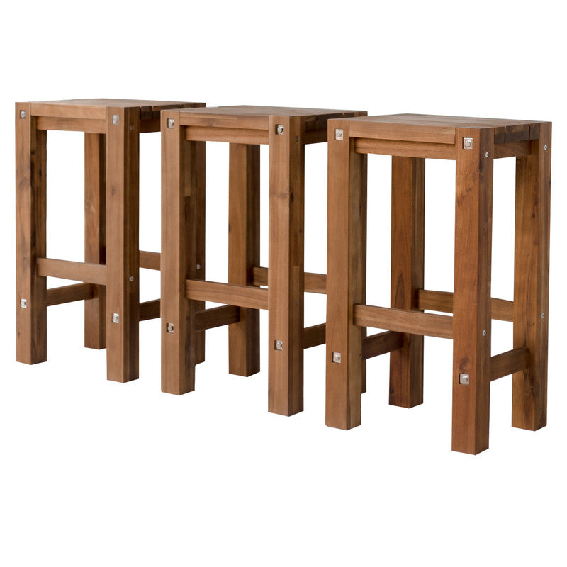 NNEDSZ Set of 3 natural bar stools – NNE Living