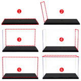 NNEDSZ 35x25x20CM Acrylic Display Case Dustproof Car Trucks Vans Model Box Collection Storage