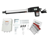 NNEDSZ 20W Solar Single Swing Auto Motor Remote Gate Opener