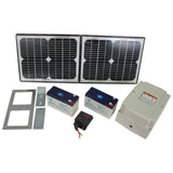 NNEDSZ 20W Solar Single Swing Auto Motor Remote Gate Opener