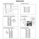NNEDSZ 36 Pair Shoe Holder Organiser Over The Door Hanging Shelf Rack Storage Hook
