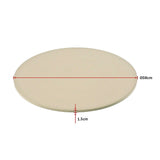 NNEDSZ 38cm XL Pizza & Baking Stone for BBQ/Oven/Grill
