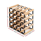 NNEDSZ 20 Bottle Timber Wine Rack