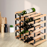 NNEDSZ 20 Bottle Timber Wine Rack