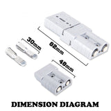 NNEDSZ 20x Style Plug 50AMP Premium Exterior Connector DC Power Solar