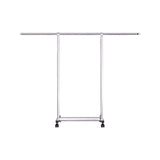 NNEAGS 180cm Stainless Steel Floor-Standing Clothes Rack - Durable and Space-Saving Laundry Organizer