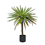 NNEAGS 90cm Yucca Tree Giant Palm Lily Living Room Artificial Plant Home Accent Decor