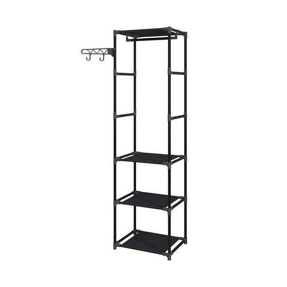 NNEAGS 45x35cm Hanging Clothes Rack Storage w/ 3 Layer Organizer Home Decor