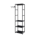 NNEAGS 45x35cm Hanging Clothes Rack Storage w/ 3 Layer Organizer Home Decor