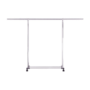 NNEAGS 240cm Stainless Steel Floor-Standing Clothes Rack - Durable and Space-Saving Laundry Organizer