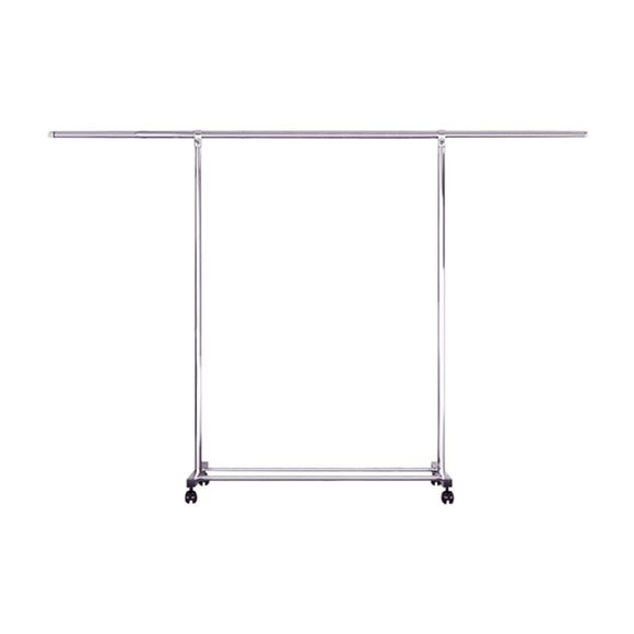 NNEAGS 240cm Stainless Steel Floor-Standing Clothes Rack - Durable and Space-Saving Laundry Organizer