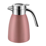 NNEAGS 1.8L Stainless Steel Kettle Insulated Vacuum Flask Water Coffee Jug Thermal Pink