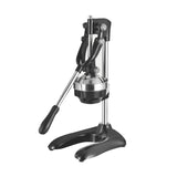 NNEAGS Stainless Steel Manual Juicer Hand Press Juice Extractor Squeezer Lemon Orange Citrus Black