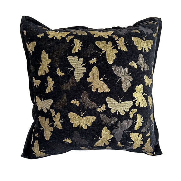 NNEAGS 45cm Vintage Butterfly with Covers Case Decorative Decor Monarch Floral Throw Pillow