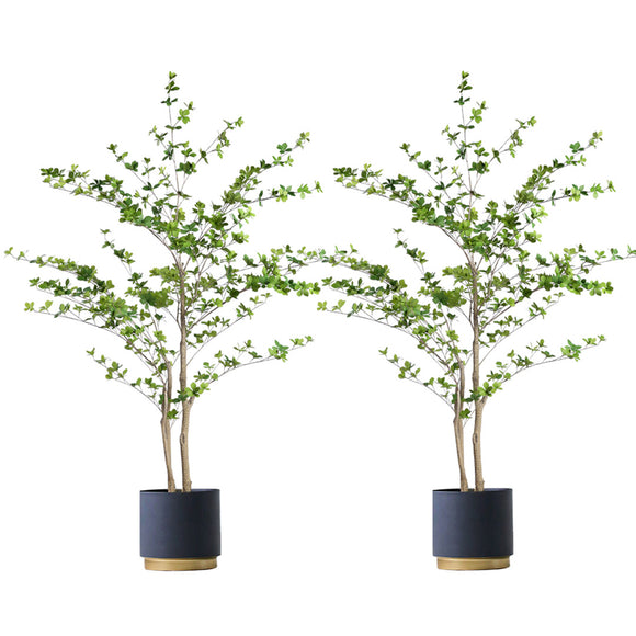 NNEAGS 2X 180cm Green Artificial Indoor Watercress Tree Fake Plant Simulation Decorative