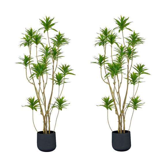 NNEAGS 2X 170cm Lily Bamboo Plant Tree Living Room Artificial Plant Home Accent Decoration
