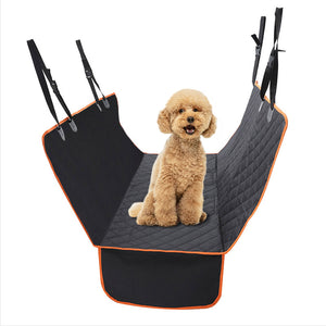 NNEAGS 600D Oxford Cloth Waterproof Dog Car Cover Back Seat Protector Hammock Pet Mat Black