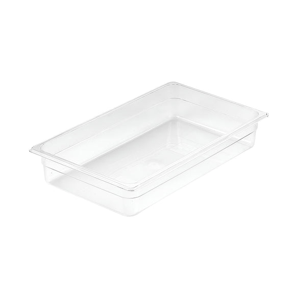 NNEAGS 100mm Clear Gastronorm GN Pan 1/1 Food Tray Storage
