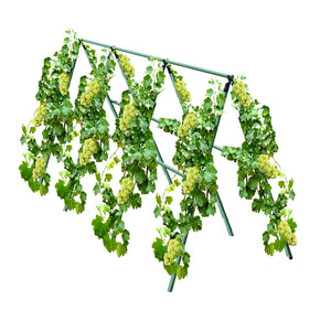 NNEAGS 120cm Plant Frame Tube Trellis Vegetable Flower Herbs Outdoor Vine Support Adjustable Garden Rack