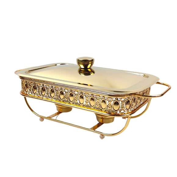NNEAGS 1.5L Lace Dining Stove Cooking Appliance with Gold Color Kitchen Essential