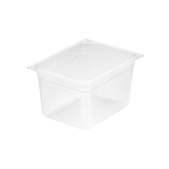 NNEAGS 200mm Clear Gastronorm GN Pan 1/2 Food Tray Storage