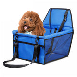 NNEAGS Waterproof Pet Booster Car Seat Breathable Mesh Safety Travel Portable Dog Carrier Bag