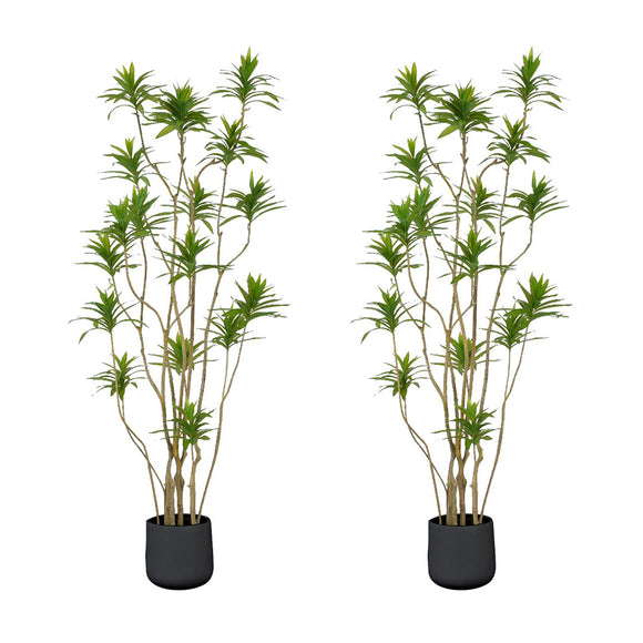 NNEAGS 2X 190cm Lily Bamboo Plant Tree Living Room Artificial Plant Home Accent Decoration