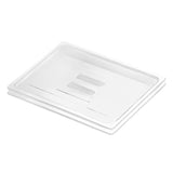 NNEAGS Clear Gastronorm 1/1 GN Lid Food Tray Top Cover Bundle of 2