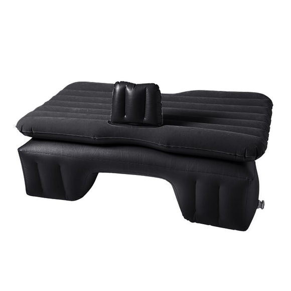 NNEAGS Inflatable Car Mattress Portable Travel Camping Air Bed Rest Sleeping Bed Black