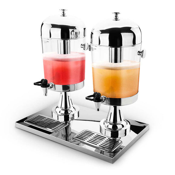NNEAGS Dual 8L Juicer Water Milk Coffee Pump Beverage Drinking Utensils
