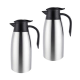 NNEAGS 2X 2.0L Silver Color 3-Layer Stainless Steel Vacuum Durable Thermal Flask