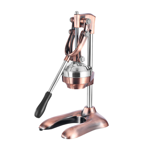 NNEAGS Stainless Steel Manual Juicer Hand Press Juice Extractor Squeezer Lemon Orange Citrus Gold