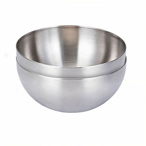 NNEAGS 15cm Elegant Silver Salad Bowl with Model 201 A Versatile Kitchen Essential
