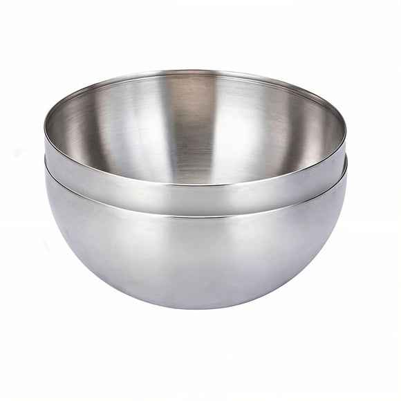 NNEAGS 15cm Elegant Silver Salad Bowl with Model 201 A Versatile Kitchen Essential