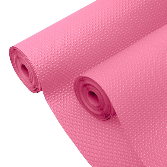 NNEAGS 2X 50x300cm Pink Kitchen Shelf Drawer Cabinet Multi Use Liner Non Slip Mat