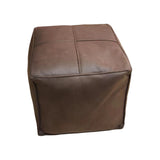 NNEAGS 40cm Premium Leather Pillow with Soft EPP Particle Insert for Ultimate Comfort Home Decor