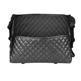 NNEAGS Black Leather Car Storage Portable Hanging Organizer Backseat Multi-Purpose Interior Accessories Bag
