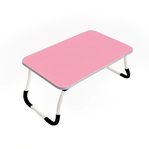 NNEAGS Pink Portable Bed Table Adjustable Foldable Bed Sofa Study Table Laptop Mini Desk Breakfast Tray Home Decor