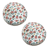 NNEAGS 2X 45cm Polyester-Cotton Pillow with EPP Particle Insert for Enhanced Comfort Home Decor